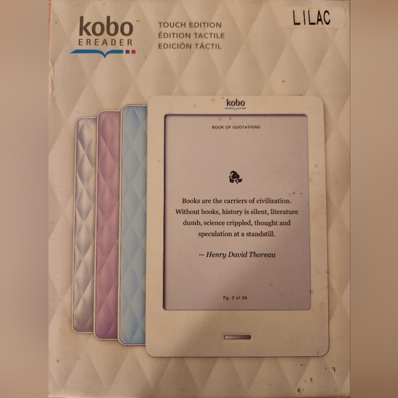 Kobo Touch Edition eReader - Picture 1 of 3